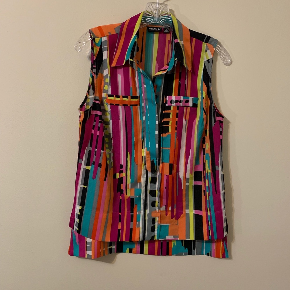 Allen B. Sleeveless Top, Juniors size 5 - Picture 1 of 8